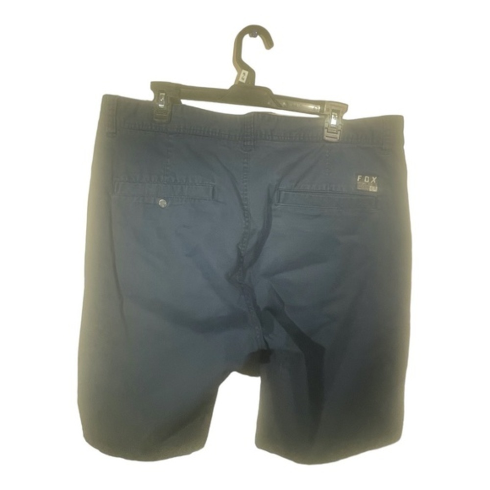 Fox Head Men's Stretch Chino Short Navy Blue Size 36 - Picture 13 of 14